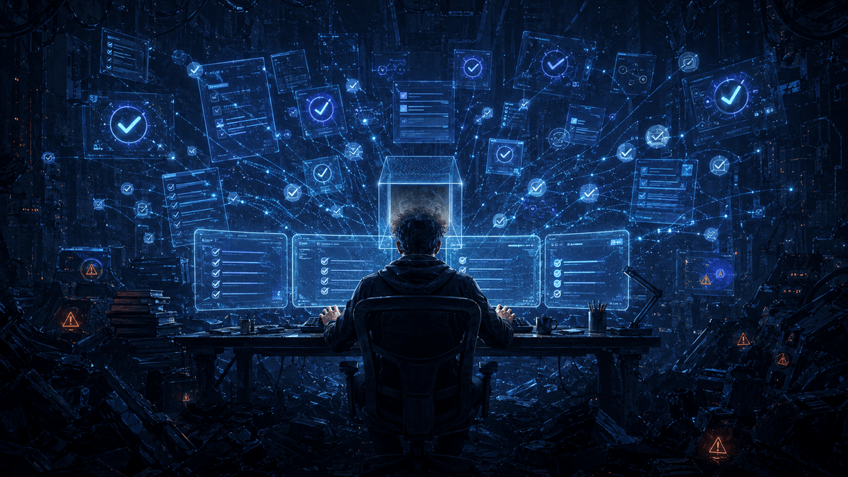 Typist trapped by rules